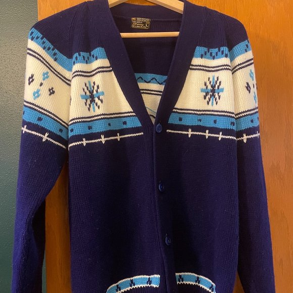 Vintage JCP Snowflake Sweater - Picture 1 of 2
